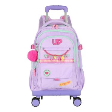 Imagem de Mochila Escolar Infantil Up4you Rodinha360o E Costas