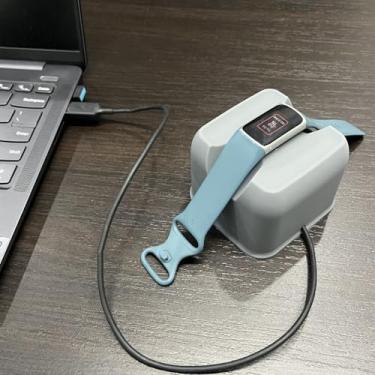 Imagem de SNMIRN Base De Carregamento Para Fitbit Charge 6/Charge 5/Luxe, Suporte Magnético Atualizado Relógio, Com Acessórios Substituição (Sem Cabo Carregamento)