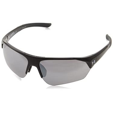Imagem de Under Armour Óculos De Sol Unissex Infantil Ua Playmaker Jr., Preto/Cinza, 69 Mm E 9 Eua