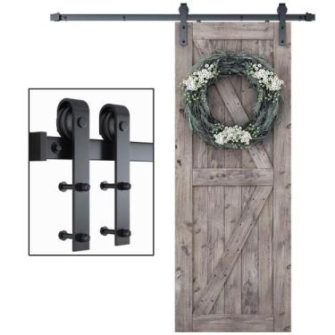 Imagem de Kit de hardware para porta de celeiro deslizante SMARTSTANDARD 6 pés p