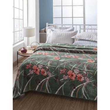 Imagem de Cobertor Casal Dyuri Plus Kolyma Verde 1,80 X 2,20M
