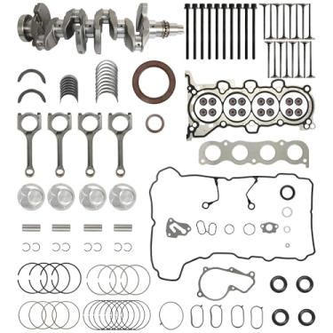 Imagem de Kit de reconstrução de motor G4NC 2.0L com kit de pistão de virabrequim Conjunto de juntas de cabeça de hastes apto para Kia Sportage Hyundai Sonata Santa Fe Sport 2.0L 2011-2022 Substituir #23040