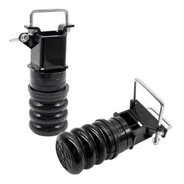 Imagem de TSS-106-47 Molas auxiliares de ar traseiras com mola auxiliar, par esquerdo/direito, adequado para eixo de reboque GAWR 3000-5000