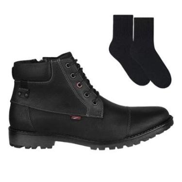 Imagem de Kit Bota Ferracini Cross Zíper Masculina + Par de-Masculino