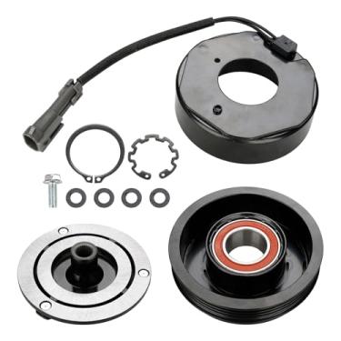 Imagem de JDMON Kits de reparo de embreagem de compressor AC compatíveis com Cadillac Escalade, Chevy Tahoe Express Silverado 1500 2500 3500, GMC Savana Sierra Yukon, Hummer 2000-2010, substitui 19130450 29002C
