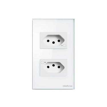 Imagem de Tomada Dupla 10a Inteligente Wi-fi Ets 1002 Branco 4850064