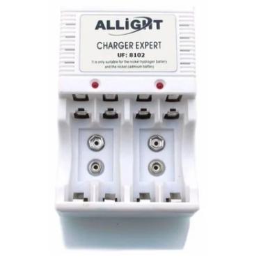 Imagem de Carregador Para Pilhas Aa/aaa E Bateria 9v Recarregáveis Bivolt