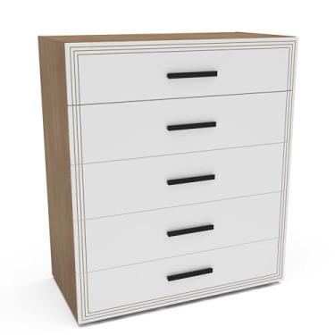 Imagem de Cômoda 5 Gavetas Valência Politorno Móveis