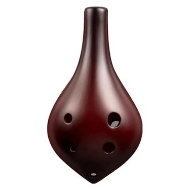 Imagem de ocarinas Ocarinas para iniciantes fumados 6 furos alto 12 furos AC profissional auto-estudo desempenho criativo aniversário piccolo