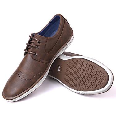 Imagem de Mio Marino sapato Oxford masculino casual – sapato social masculino casual confortável, Urban Rugged Collection - Camouflage, 10.5