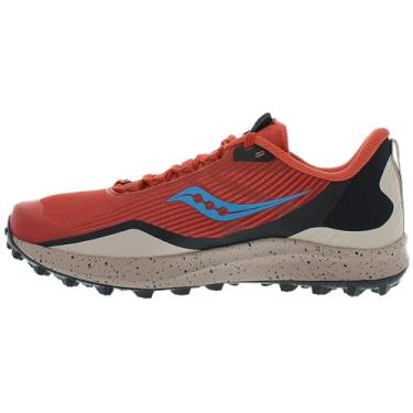 Imagem de Saucony Tênis de corrida masculino Peregrine 12 Trail Trilha, ArgilaLoam, 8.5