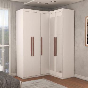 Imagem de Guarda-Roupa Solteiro Modulado Odisseia 5 Portas 12 Prateleiras com Es