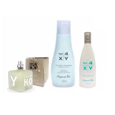 Imagem de Kit colônia + Hidratante + desodorante H2O Lacqua Di Fiori