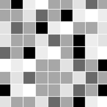 Imagem de Papel De Parede Pastilhas Preto Branco Cinza Adesivo Cozinha