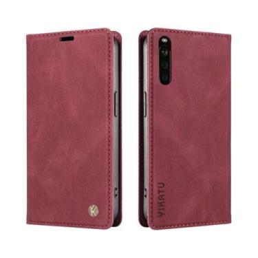 Imagem de Capa De Couro Para Carteira Flip Para Sony Xperia 1VII 10 5 10V 5V 1 V