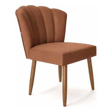 Imagem de Cadeira Poltrona Pétala Sala Estar Penteadeira E Salão Terracota