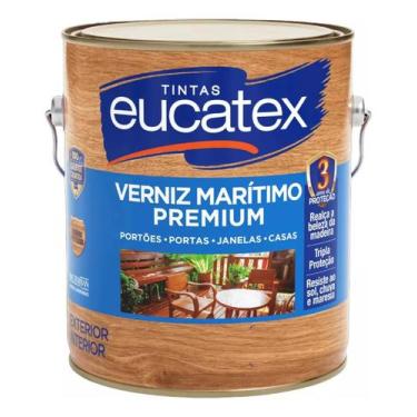 Imagem de Verniz Madeira Marítimo Brilhante 3,6l Eucatex