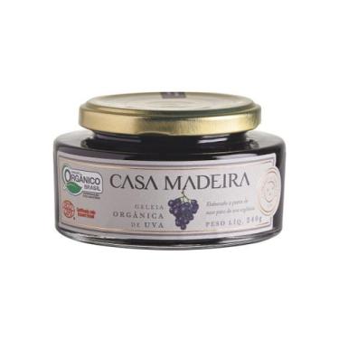 Imagem de Geleia gourmet organica casa madeira de uva 240g