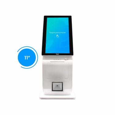 Imagem de Terminal de Atendimento Kiosk MK 11 –  Android Tela Touch 11,6” Leitor com Sensor de Pr...