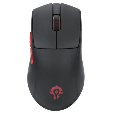 Imagem de Mouse gamer sem fio redragon king pro horda do world of warcraft preto