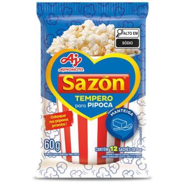 Imagem de Tempero SAZÓN para Pipoca sabor Manteiga - AJINOMOTO