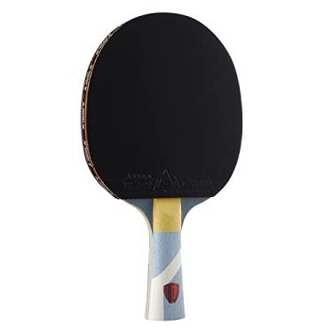 Imagem de JOOLA - Raquete de Tênis de Mesa Omega Strata - Alça Rodada - Nível Torneio - Borracha Riff 34 - Design para Spin