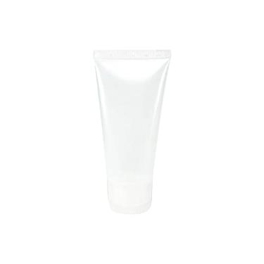 Imagem de Bisnaga Plástica Vazia Transparente 60ml C/Tampa Flip Top (20 Peças) Cor:Transparente