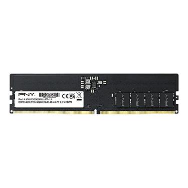 Imagem de PNY Memória 16GB DDR5 4800MHz (PC5-38400) CL40 1.1V Desktop (DIMM) – MD16GSD54800-TB