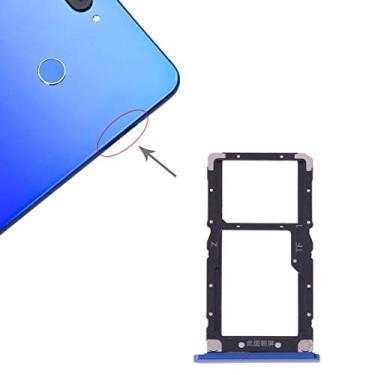 Imagem de SIM Card Tray + SIM Card/Micro SD Card for Xiaomi Mi 8 Lite(Blue)
