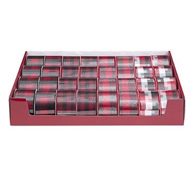 Imagem de Darice Ribbon Assortments Plaid Christmas Ribbon