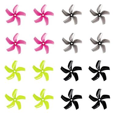 Imagem de GEMFAN 76mm 5-Blade PC Props 3inch Propellers for FPV Drone 1408-1606 Motors RC FPV Racing Drone 16pcs 8CW 8CCW