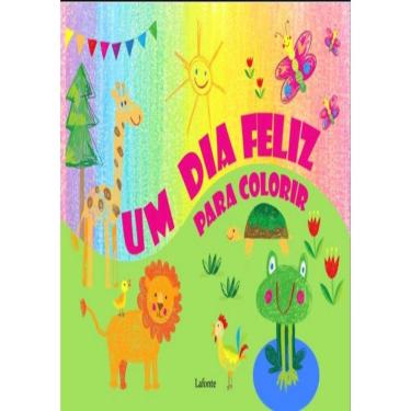 Imagem de Dia Feliz Para Colorir, Um