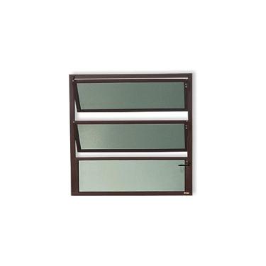 Imagem de Basculante Plus Vidro Boreal 60cm x 80cm Brimak Corten