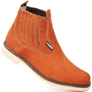 Imagem de Bota Botina Master Shoes Elastico Lateral e Sola Leve Emborrachada