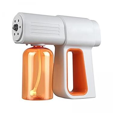 Imagem de Nano Spray portátil recarregável por USB sem fio com 380 ml de grande capacidade e bateria de 2600 mAh - para casa, carro e escritório - pulverizador portátil para máquina de pulverização desinfetante