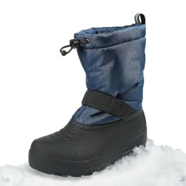 Imagem de Bota de Inverno Infantil Northside Boys Meninas/Crianças Pequenas/Crianças Grandes Frosty, Azul marino, 4 Big Kid