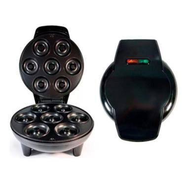 Imagem de Mini Máquina De Fazer Donuts Rosquinhas 7 Furos 110v 1200 - MK, VERMEL