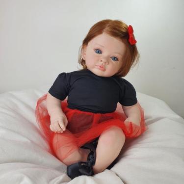 Imagem de Bebê Reborn Menina Enxoval Completo - Pronta Entrega - Mundo Azul e Ro