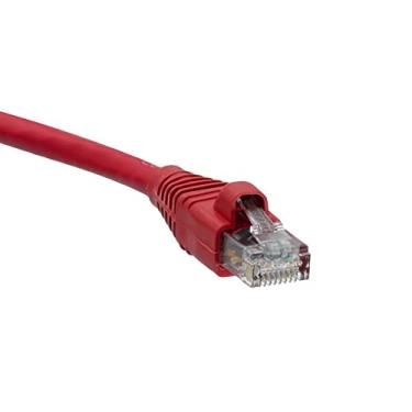 Imagem de Leviton 62460-20R eXtreme 6+ cabo de remendo padrão, CAT 6, 6 metros, vermelho