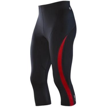 Imagem de PEARL IZUMI Calcinha de corrida masculina Infinity Preto/Pimenta, Médio