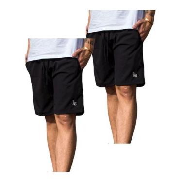 Imagem de 2 Short Bermuda Tactel Com Elastano Praia Surf Verão 099 - KSFRENTS, 2