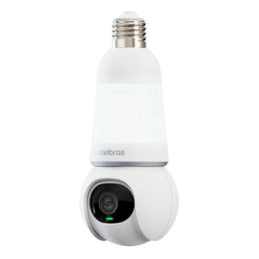 Imagem de Câmera Lâmpada Wifi 360 3mp Im6 Full Color Intelbras, Branco