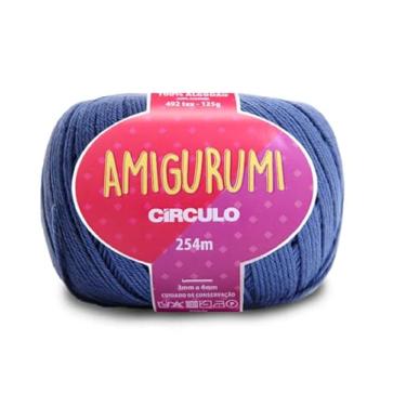 Imagem de Fio Amigurumi Tons de Azul Círculo 125g 254m - Unidade (NAUTICO 2931)