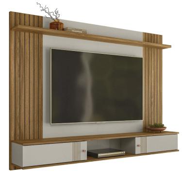 Imagem de Painel Suspenso 180 cm 2 Portas DEN 8700 Off White Nature PLLA