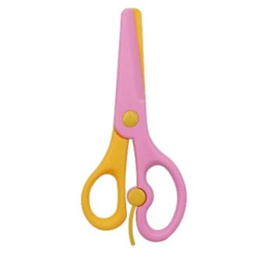 Imagem de Tesoura Escolar Infantil Super Segura - Sem Lâmina - Leo e Leo! Ideal 