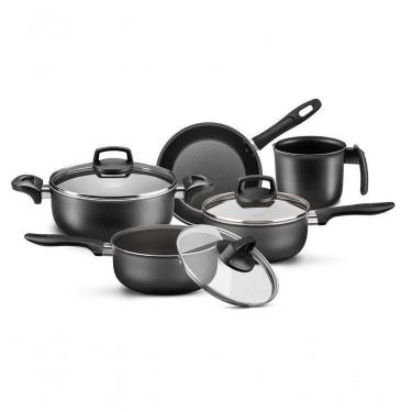 Imagem de Conjunto De Panelas Supra Grafite Tvt 5 Peças Mta 5660