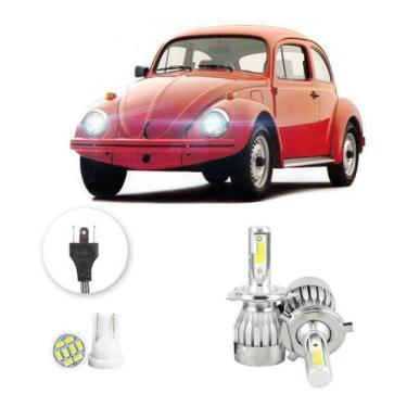 Imagem de Lampadas Led Volkswagen Fuca 1993 A 1996 H4 20000lm - V10, Branco