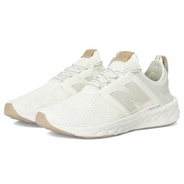 Imagem de New Balance Fresh Foam X Cruz Artisan V3 feminino, Angora/Timberwolf/Dark Juniper, 8.5 Wide