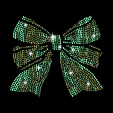 Imagem de GOMAKERER 1 pç decalque de transferência de ferro em hotfix com laço de coquete camuflado, aplique de reparo de roupas, colete, tênis, chapéu, jaqueta, roupas, acessórios DIY