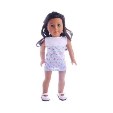 Imagem de Roupas De Boneca Fofa Vestido Uniforme Para Boneca De 43cm 18 Polegada